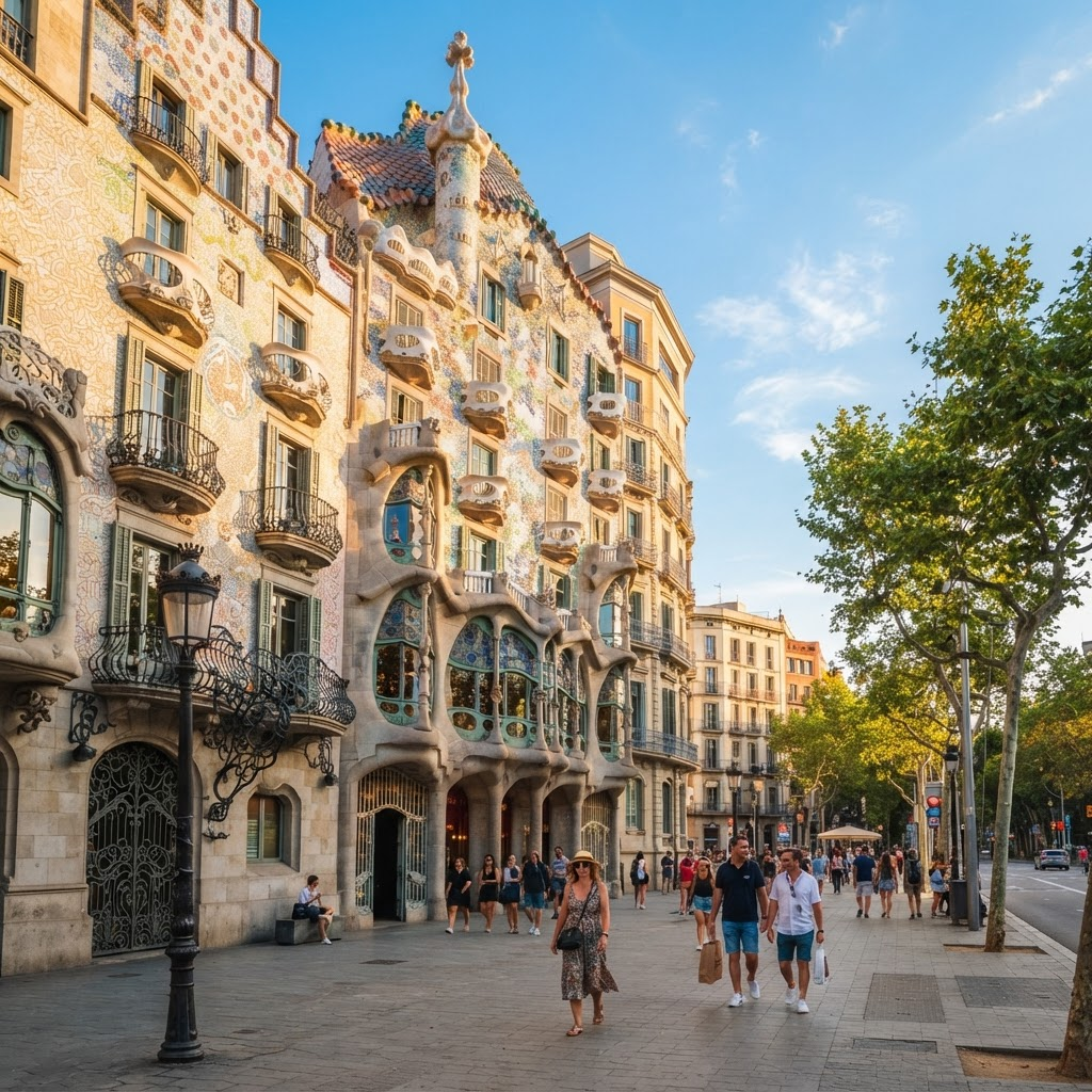 Barcelona, Spain travel guide cover
