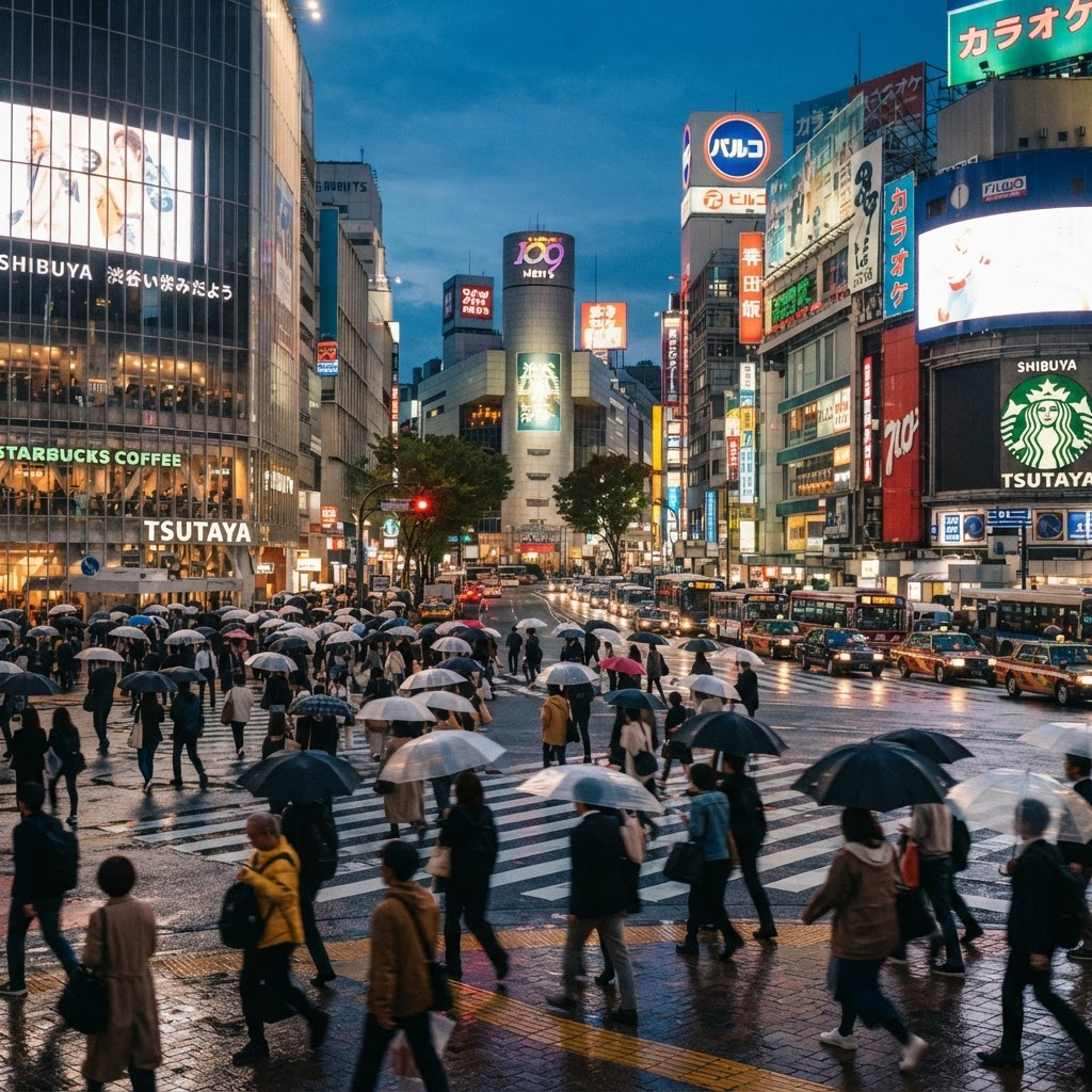 Tokyo, Japan travel guide cover